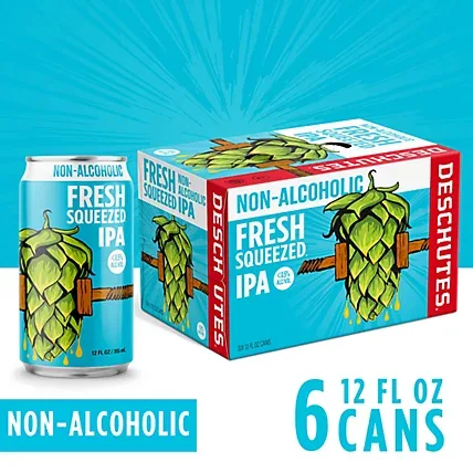 Deschutes non-alcoholic Fresh Squeezed IPA
